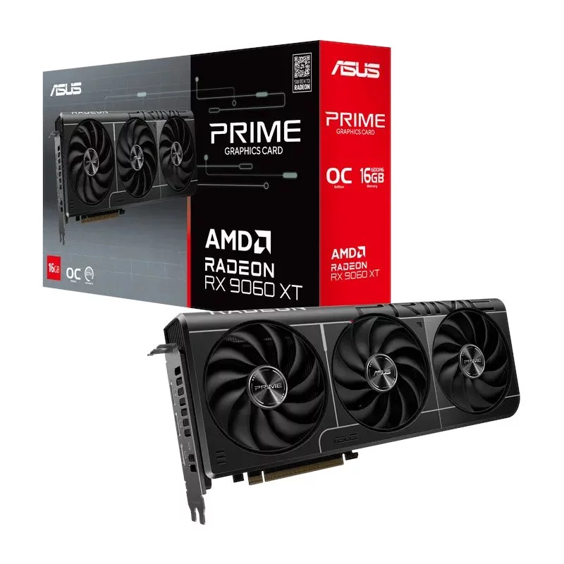 Image Видеокарта ASUS PRIME-RX9060XT-O16G