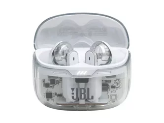 Наушники JBL Tune Beam Ghost Edition JBLTBEAMGWHT TWS White