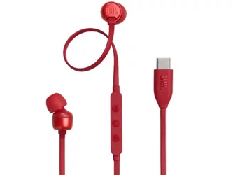 Наушники Wired JBL Tune 310C, Red