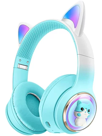 Căști Musen Kids AKZ-60 (Cat), Turqoise