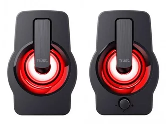 Sistem acustic Trust Gemi RGB 2.0 Speaker Set, 12W, LED Black