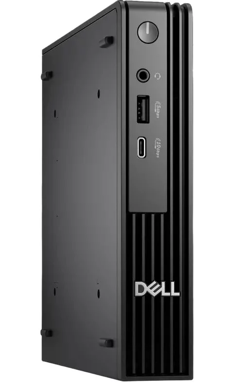 Image Мини ПК Dell Pro Micro QCM1250 MFF (Core Ultra 5 235T, 8GB, 512GB, Ubuntu) Black