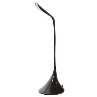 Lampa de birou PLATINET DESK LAMP 3,5W FLEXIBLE USB POWER BLACK