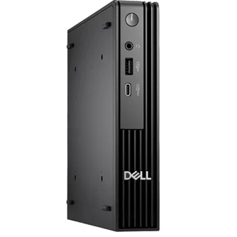 Мини ПК Dell Pro Micro QCM1250 MFF (Core i3-14100T, 16GB, 512GB, Ubuntu) Black