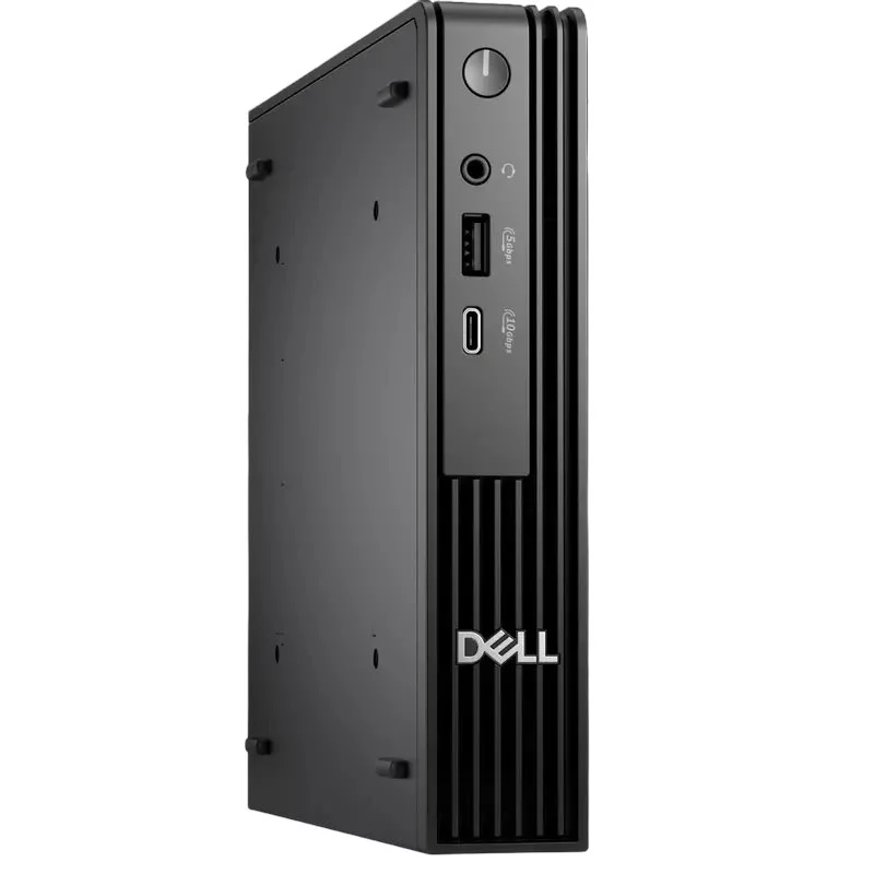 Image Мини ПК Dell Pro Micro QCM1250 MFF (Core i3-14100T, 16GB, 512GB, Ubuntu) Black