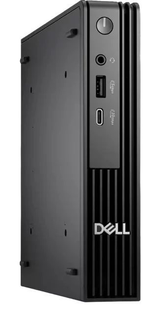 Мини ПК Dell Pro Micro QCM1250 MFF (Core Ultra 7 265T, 16GB, 512GB, Ubuntu) Black