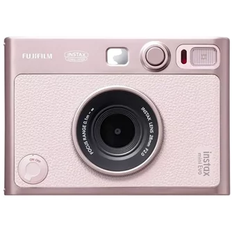 Aparat foto instant Fujifilm Instax Mini Evo, USB Type-C (2023) Gentle Rose