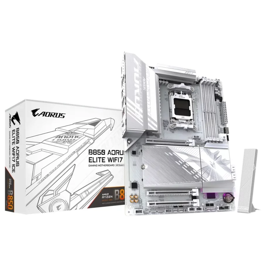 Image Placă de bază Gigabyte B850 A ELITE WIFI7 ICE ATX