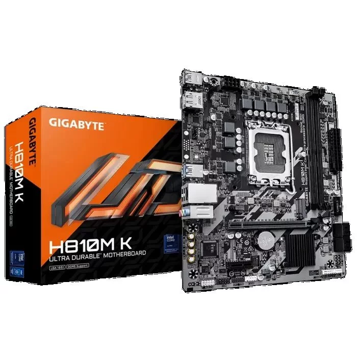 Image Placă de bază Gigabyte H810M K, LGA1851, Intel H810, Micro-ATX