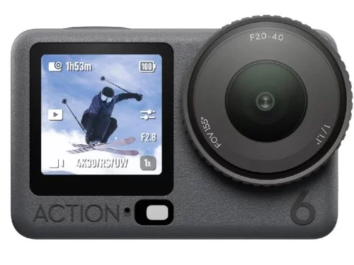 Image Cameră video sport DJI Osmo Action 6 Adventure Combo
