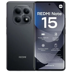 Image Мобильный телефон Xiaomi Redmi Note 15 12/512GB Black