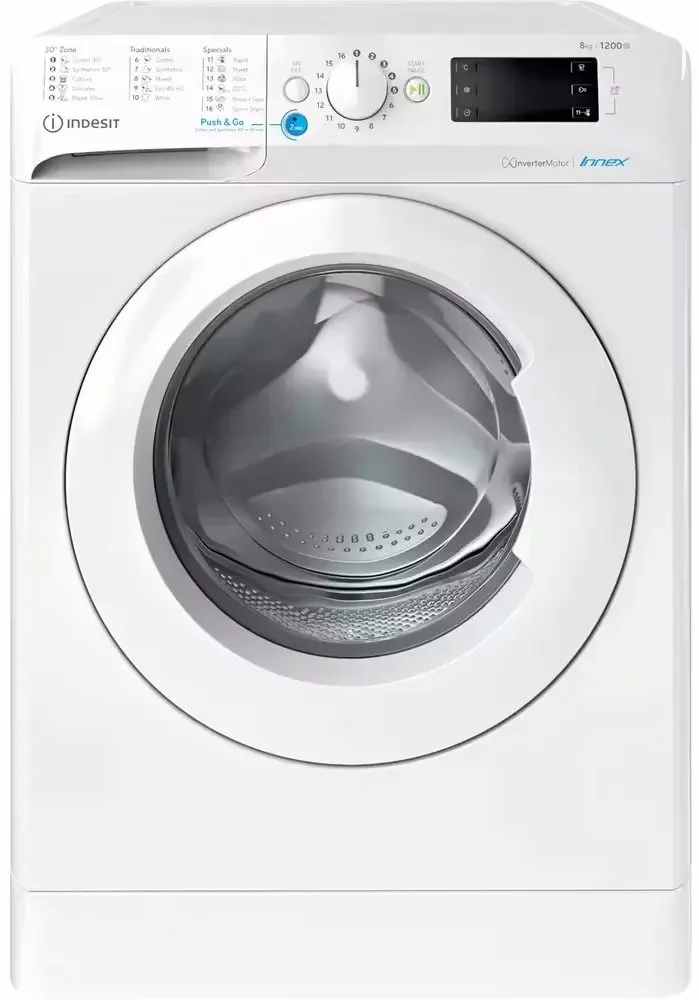 Image Стиральная машина INDESIT BWE 81285X W EE N, White