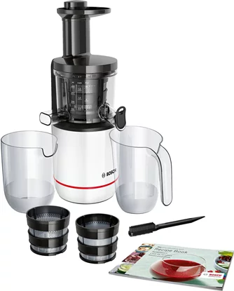 Storcător de fructe BOSCH MESM500W, White/Black