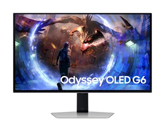 Монитор Samsung Odyssey G6 LS27DG602SUXEN, Silver