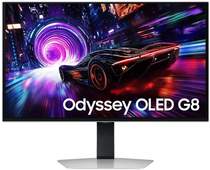 Монитор SAMSUNG Odyssey G8 OLED LS27FG810SUXEN, Silver