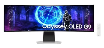 Монитор Samsung Odyssey OLED G9 G95SD LS49DG950SUXDU, Silver