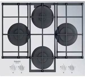 Image Встраиваемая варочная газовая панель Hotpoint-Ariston HAGS 61F/WH HOB