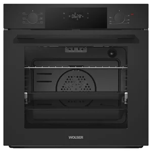 Image Cuptor incorporabil Wolser WL-BRD 772 Black Matt Glass New