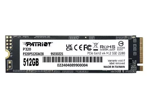 Image Накопитель M.2 NVMe SSD 512GB Patriot P320