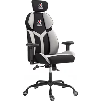 Стул для геймеров MYRIA MG7435 Black-Grey