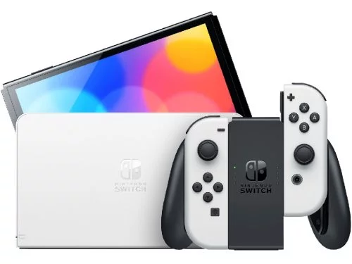 Image Consolă de joc Nintendo Switch OLED 64GB White