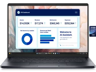 Laptop  Dell Pro 14 Premium PA14250 (Core Ultra 7 266V 16Gb, 1Tb, Win 11) Magnesium