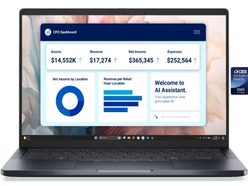 Image Laptop  Dell Pro 14 Premium PA14250 (Core Ultra 7 266V 16Gb, 1Tb, Win 11) Magnesium