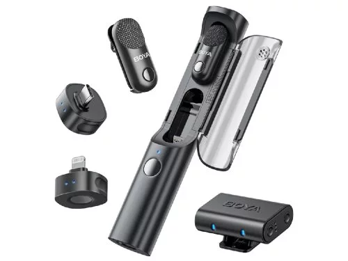 Image Микрофон Karaoke Boya  2in1 , Black