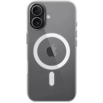 Husă din silicon pentru  iPhone 17 cu MagSafe,transparent