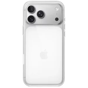 Image Husă de silicon pentru iPhone 17 Pro Max cu MagSafe-Transparent