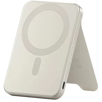 Внешний аккумулятор SATECHI Qi2 5000mAh, Sand