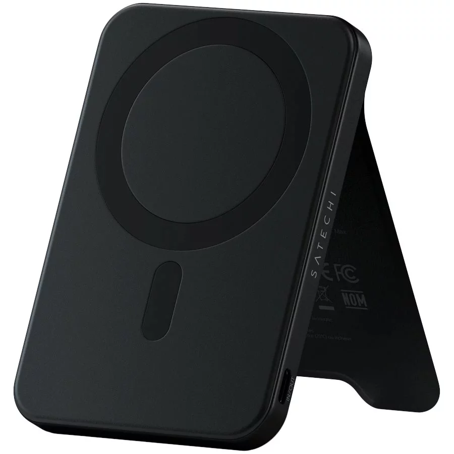 Image Внешний аккумулятор SATECHI Qi2 5000mAh, Black