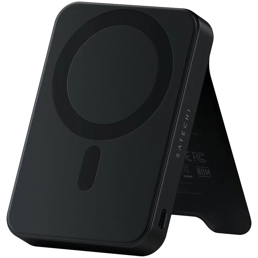 Image Внешний аккумулятор SATECHI Qi2 10000mAh Black