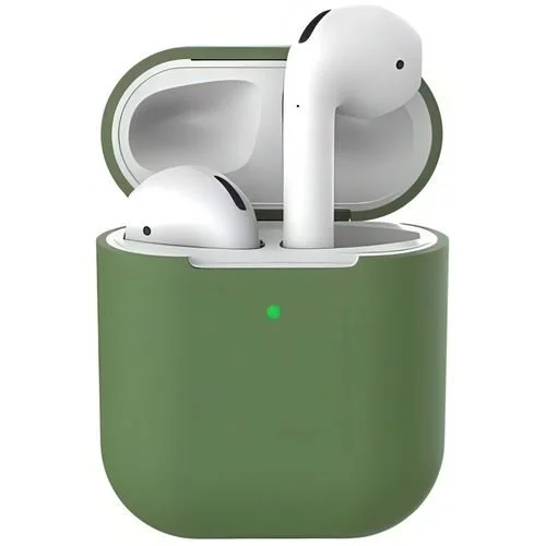 Husă pentru căști Helmet Airpods 2, Dark Green