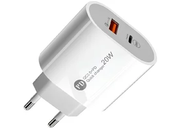 Зарядка Helmet QC3.0 18W, White