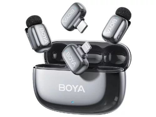 Image Микрофон Boya Mini 2-01 Ultracompact, Space Gray