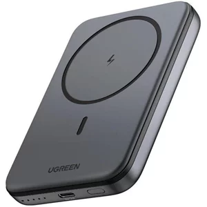 Image Внешний аккумулятор UGREEN Mini Qi 10000mAh, Space Grey