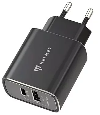 Image Зарядка Helmet QC3.0 18W, Silver