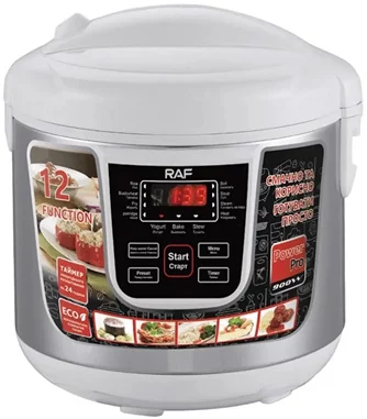 Multicooker cu presiune Raf R.166W, White