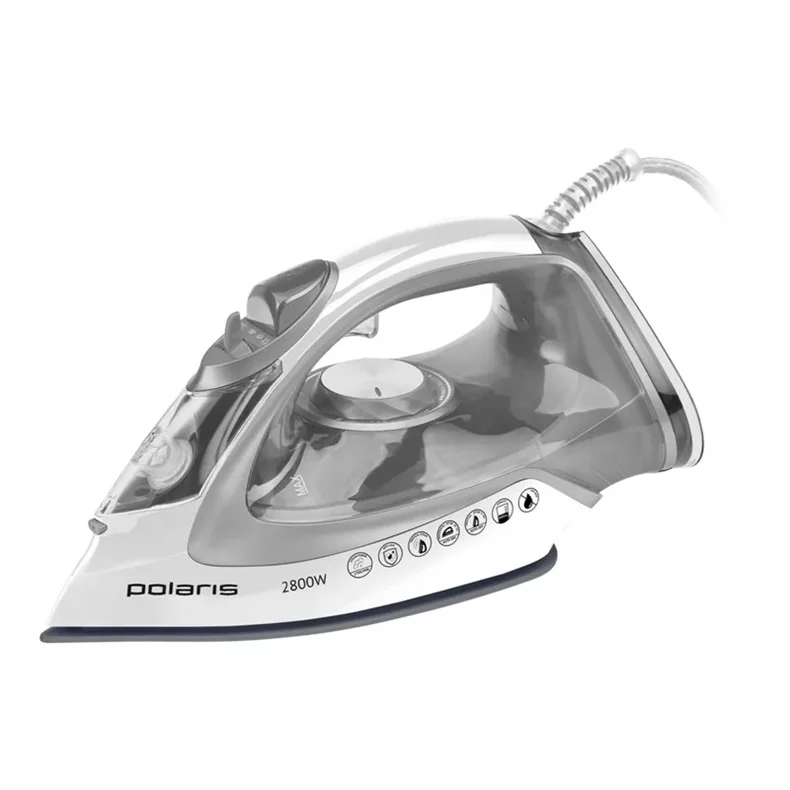 Image Fier de călcat cu aburi Iron Polaris PIR 2821AK White/Silver Mat