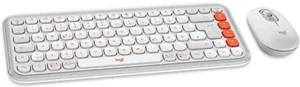 Image Комплект Logitech POP Icon Keys Off White Orange