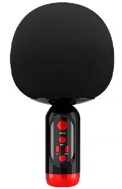 Microfon karaoke WOO K2, Black