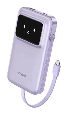 Image Baterie externă UGREEN Uno Series 10000mAh, 30W, Purple