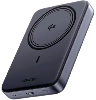 Baterie externă UGREEN Magsafe Qi2 10000mAh, 30W, Grey