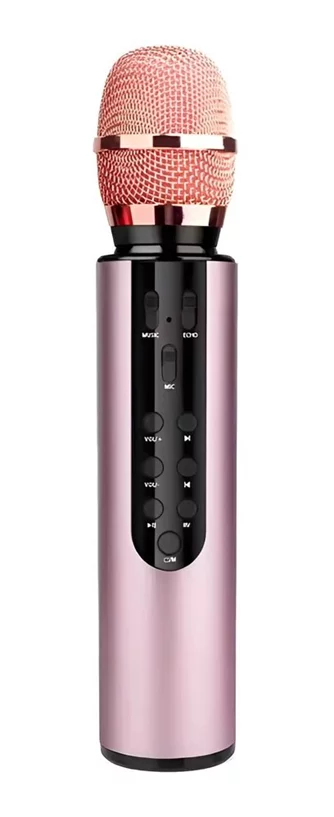 Караоке микрофон WOO M6, Pink