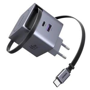 Image Încărcător UGREEN GaN X615, 65W, Black