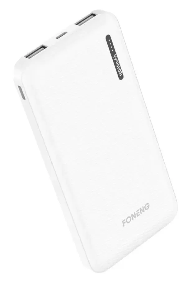Image Baterie externă Foneng P100 10000mAh, White