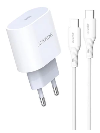 Încărcător Jokade Max JB010 + cablu Type-C, White