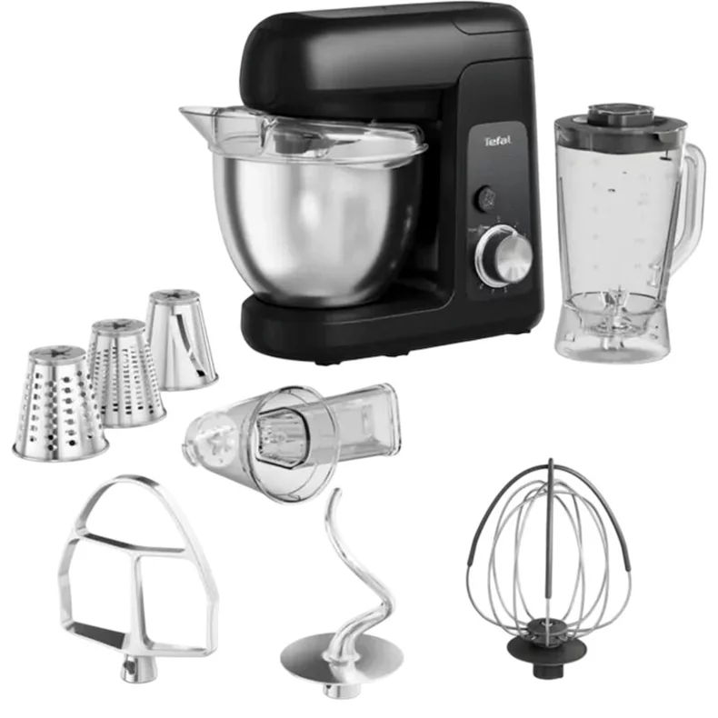 Image Кухонный комбайн Tefal Bake Partner QB525B38, Black