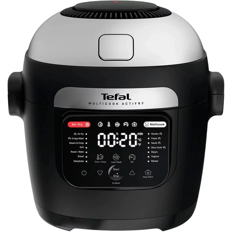 Image Мультипечь 2в1 Tefal Multicook Actifry MY741CF1, Black